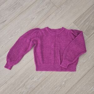Gap Pink Cotton Knit Sweater Size S